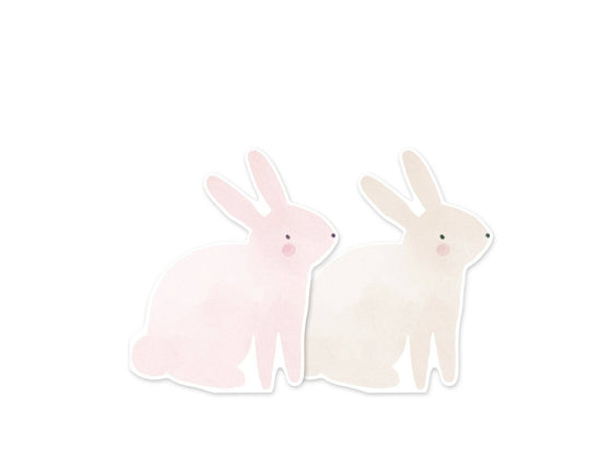 Watercolor Bunny Napkins