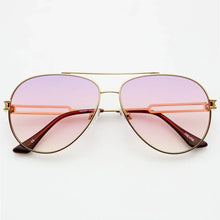  FREYRS Eyewear - Henry Gold Pink Sunglasses: Gold / Pink