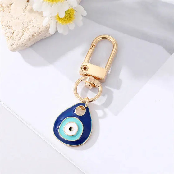 Sweet Cherry Sky - Blue Eye Keychain