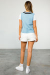 CABLE KNIT VEST