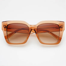  FREYRS Eyewear - Bon Chic Acetate Oversized Square Sunglasses: Crystal Brown