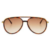 FREYRS Eyewear - Fulton Unisex Aviator Sunglasses Tortoise: Brown Tortoise