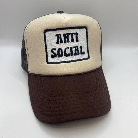ANTI SOCIAL TRUCKER HAT