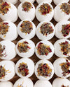 FLOWER INFUSED BATH BOMB