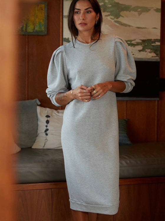 BRISA ELEVATED SWEATSHIRT DRESS