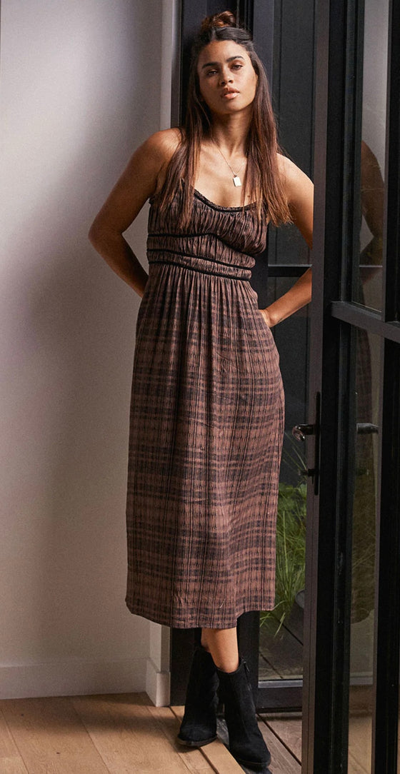 VON LATTE MIDI DRESS