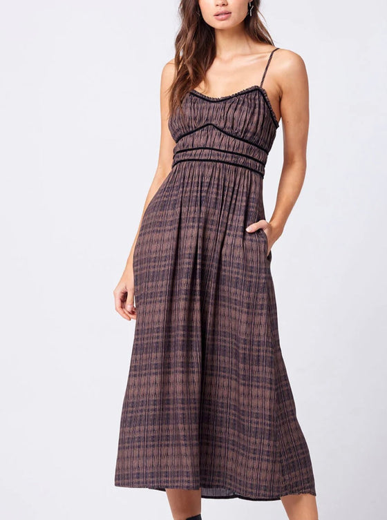 VON LATTE MIDI DRESS