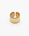 GOLD HAMMERED RING