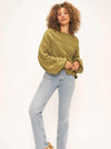 JAI SLOUCHY SEAMED SWEATSHIRT