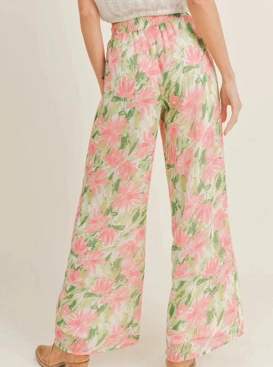 TROPICAL BLOSSOM PANTS