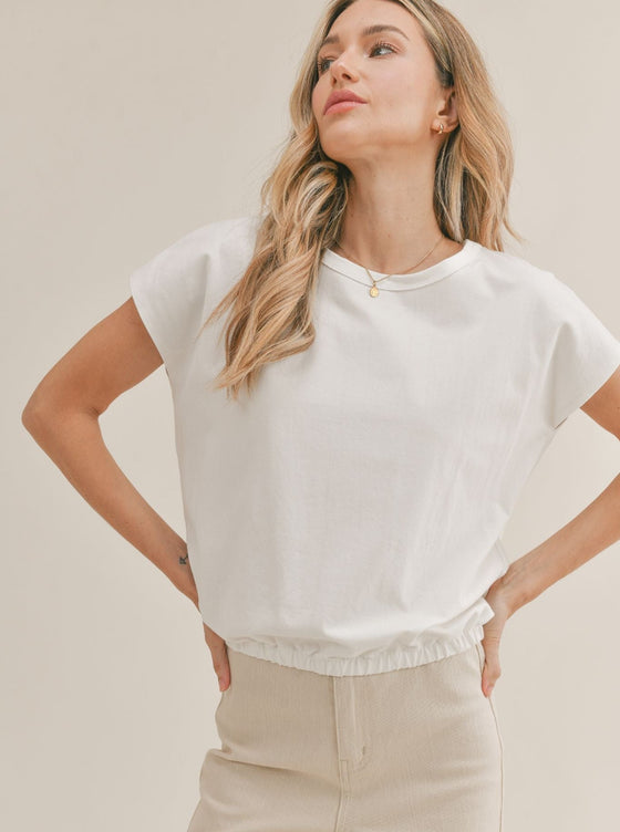 SPRING DAY SHORT SLEEVE TOP