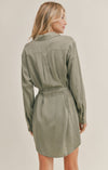 LIGHTHOUSE BUTTON DOWN SHIRTDRESS